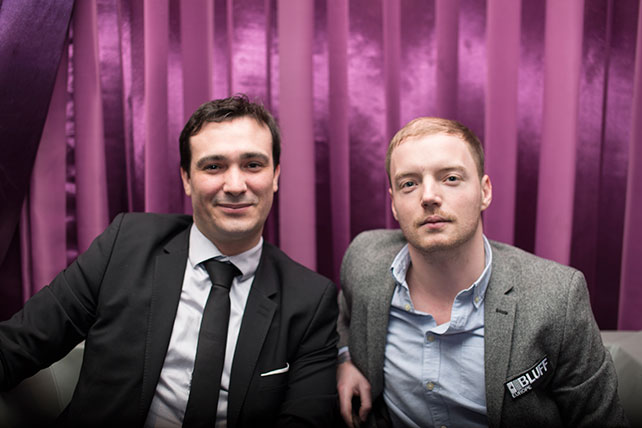 British Poker Awards ceremony