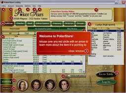 Pokerstars Lobby