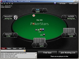 Pokerstars Table