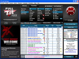 FullTiltPoker Lobby