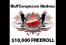 Bluff Europe’s $10,000 Freeroll With DiamondBet Just One Week Away