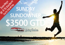 Sunday Sundowners now offering $3,500