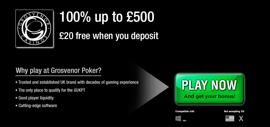 GrosvenorCasinos.com/Poker