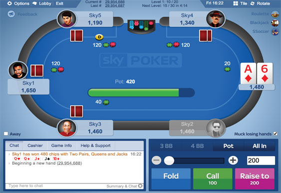 Sky Poker 2