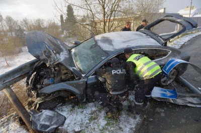 Northug Crash