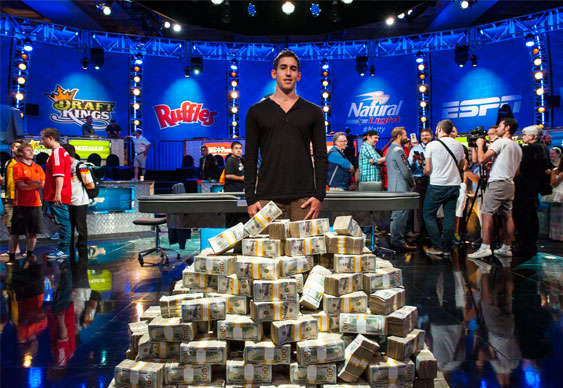 WSOP Winner Colman