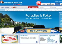 Paradise Poker Website