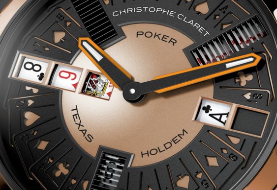 Claret Creates a $200k Poker Watch 