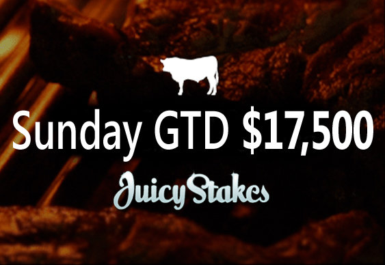 Juicy Stakes Ups Sunday Guarantee