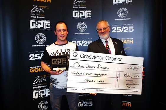 Julian Davies Wins GUKPT Cardiff