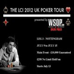 LCI UK Poker Tour Nottingham Main Event starts today