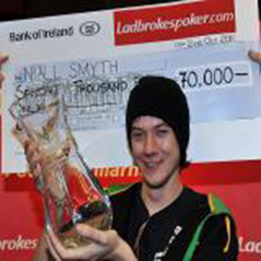 Niall Smyth wins Ladbrokes Irish Poker Festival