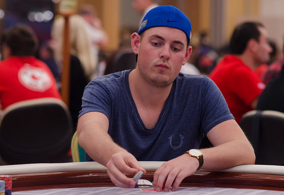 Toby Lewis Riding High in WSOP Main