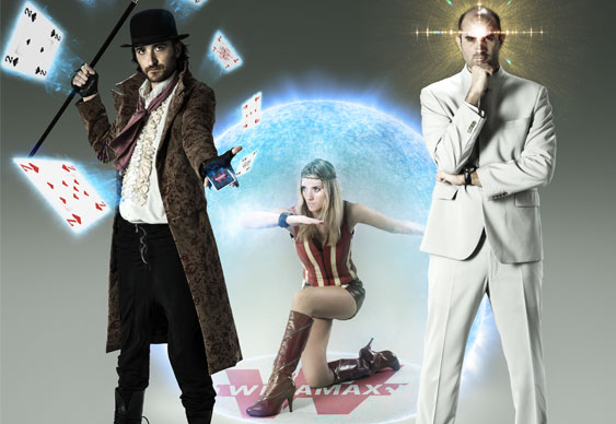 Poker superhero