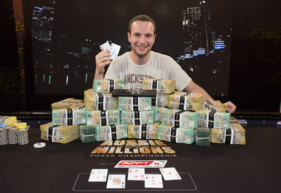 Ami Barer Beats Sorel Mizzi to Aussie Millions Title