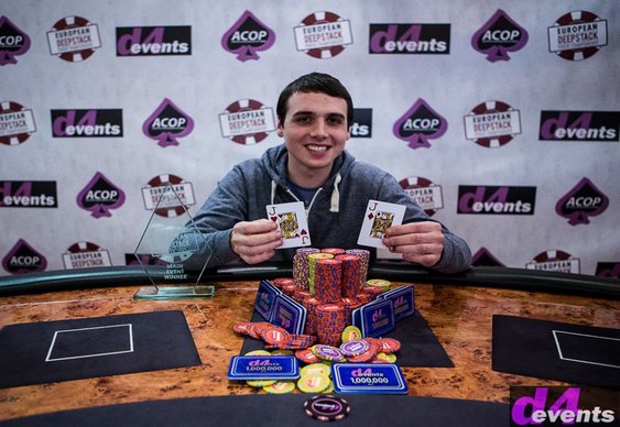 Cathal Shines to Win European Deepstack Championship