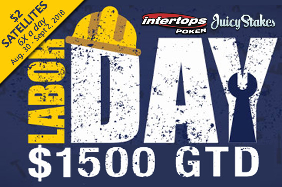 $1500 GTD Labor Day Poker Tournament