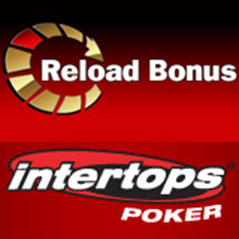 $300 reload bonus at Intertops Poker