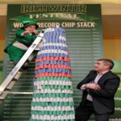 Paddy Power Poker sets chip stack world record