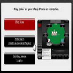 Real money poker on the iPad from today