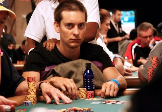 Tobey Maguire has Poker 