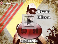 Bryan Micon takes the 50/50 challenge